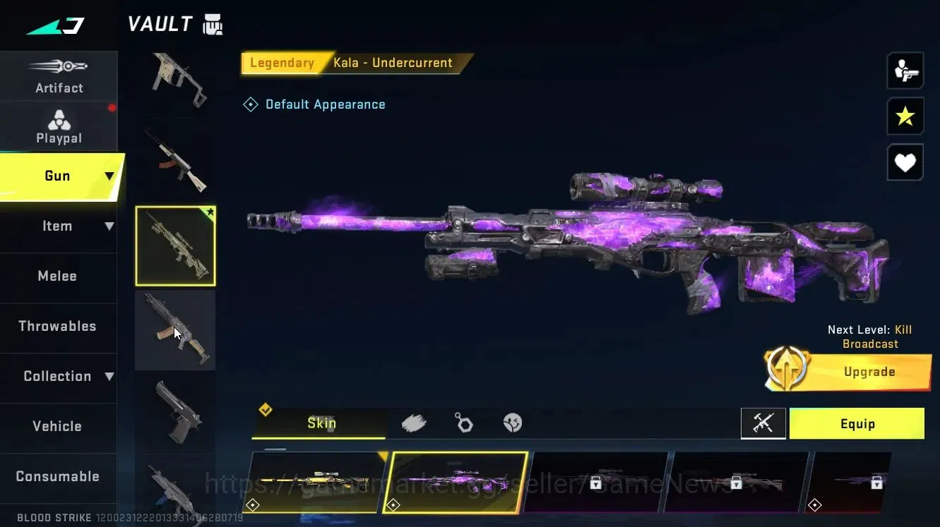 Blood Strike Accounts ASIA|ULTRA [Striker ZERO-Agent Zero|Legendary [M4A image 7