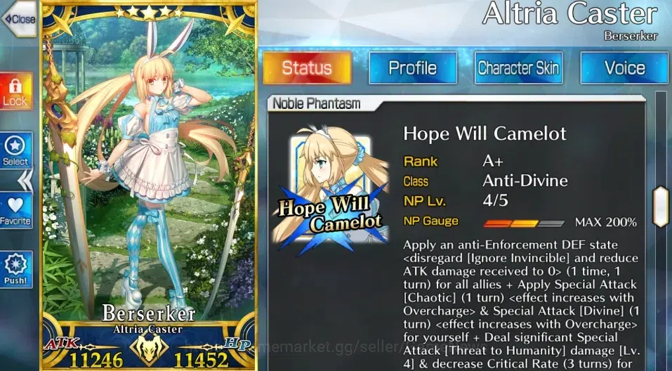 Fate-Grand Order Accounts NA Lv 133|8 limited ssr|Space Ishtar NP2, Draco NP image 1