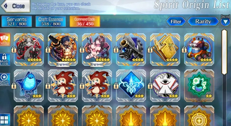 Fate-Grand Order Accounts NA Lv 133|8 limited ssr|Space Ishtar NP2, Draco NP image 4