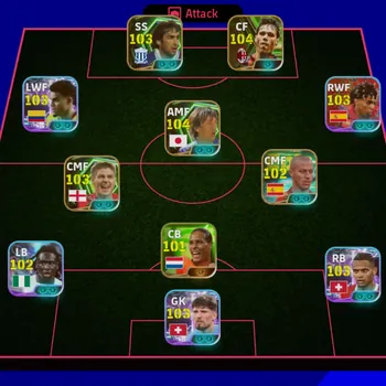 eFootball Accounts Legends & Iconic Players Efootball Collective Strength 3189 • Marco Van Basten 104 • Nakamura 104 • Raul