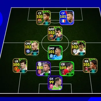 eFootball Accounts Legends & Iconic Players EFOOTBALL OLD ID | RIVALDO x P KLUIVERT x W SNEIJDER x GUTI x DENIS IRWIN,READY
