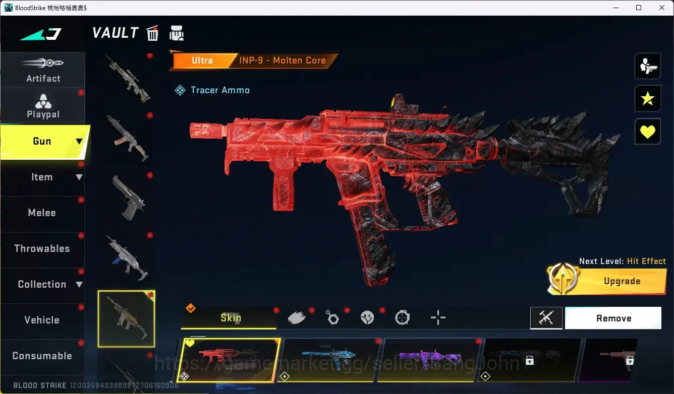 Blood Strike Accounts ASIA|Limit Butterfly Knife|1 Eternal|6 Collab Gun image 10