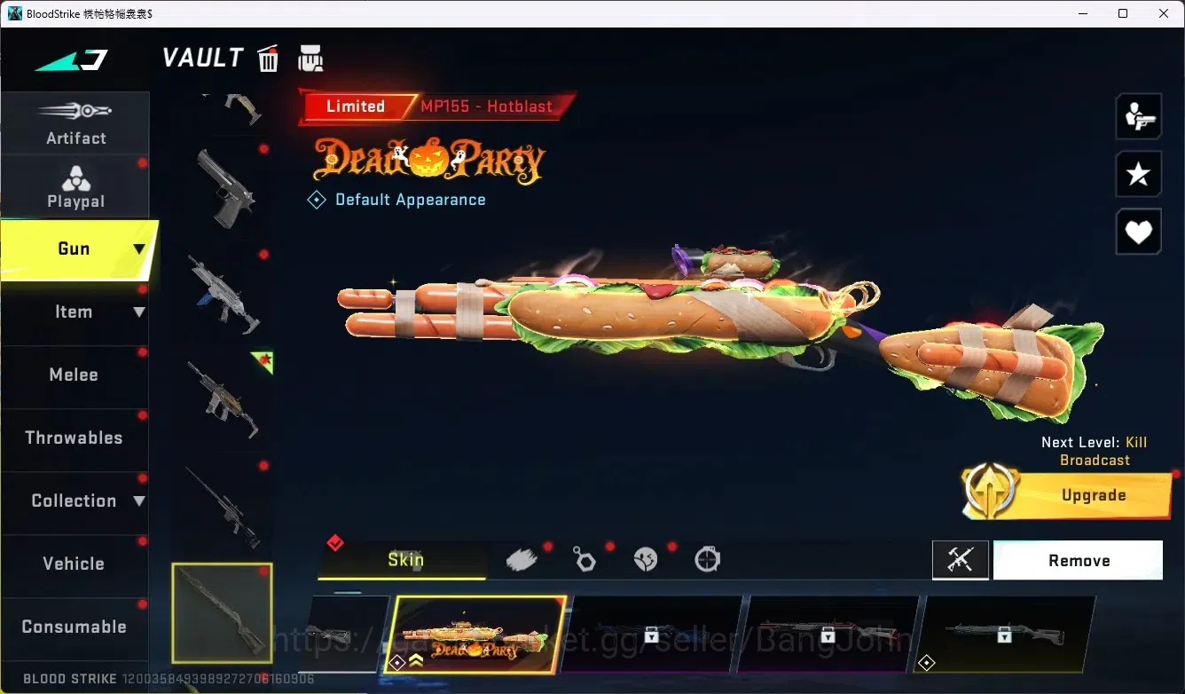 Blood Strike Accounts ASIA|Limit Butterfly Knife|1 Eternal|6 Collab Gun image 12