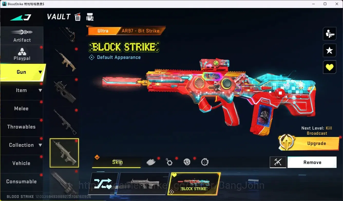 Blood Strike Accounts ASIA|Limit Butterfly Knife|1 Eternal|6 Collab Gun image 14