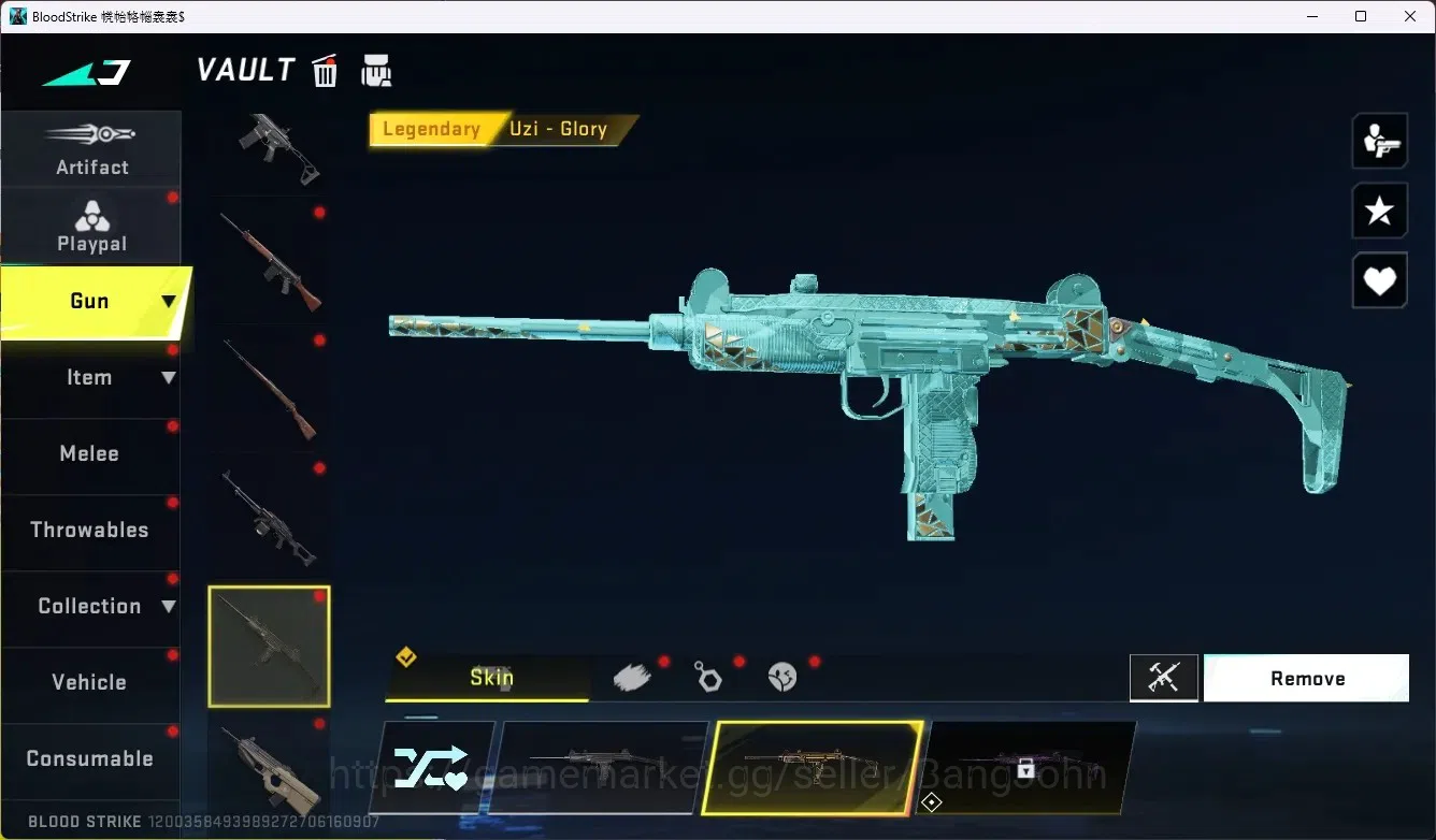 Blood Strike Accounts ASIA|Limit Butterfly Knife|1 Eternal|6 Collab Gun image 18