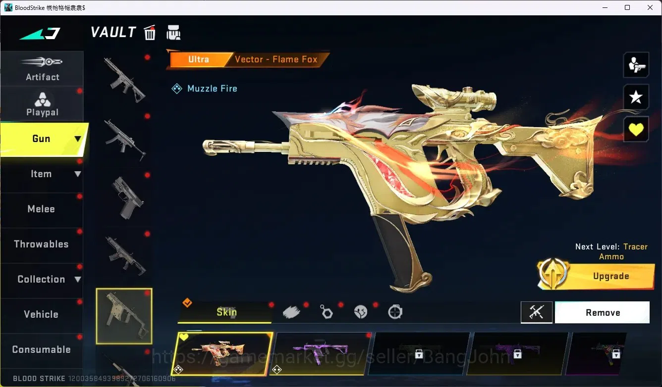 Blood Strike Accounts ASIA|Limit Butterfly Knife|1 Eternal|6 Collab Gun image 4