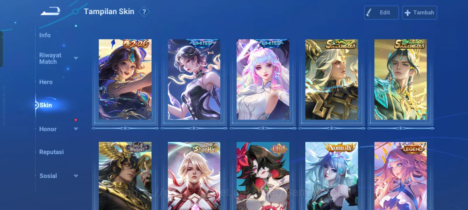 Honor of Kings Accounts FARM & MID USER | VIP 8 | 322 SKINS ➤ 4 FLAWLESS:  image 3