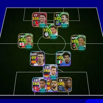 eFootball Accounts Others 2 Meneger Booster || Collective 3177 || Pack Portugal X Shevcenko X Ronaldinho X Luis Diaz X