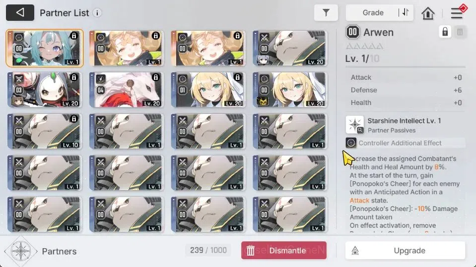 Chaos Zero Nightmare Accounts GLOBAL Lv45|9 SSR[(Heidemarie,Narja)+Sign,Diana,Ch image 6