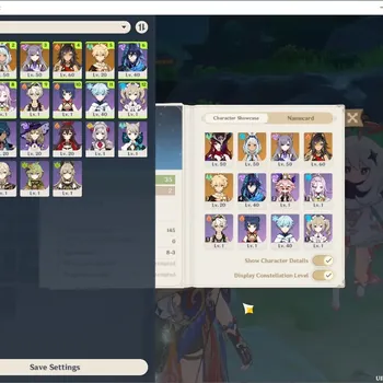 Genshin Impact Accounts Others Asia|AR 35|2 Limited (Chasca,Mualani) + 2 Standard (Dehya,Keqing)|Reuni ON|Male MC|Take
