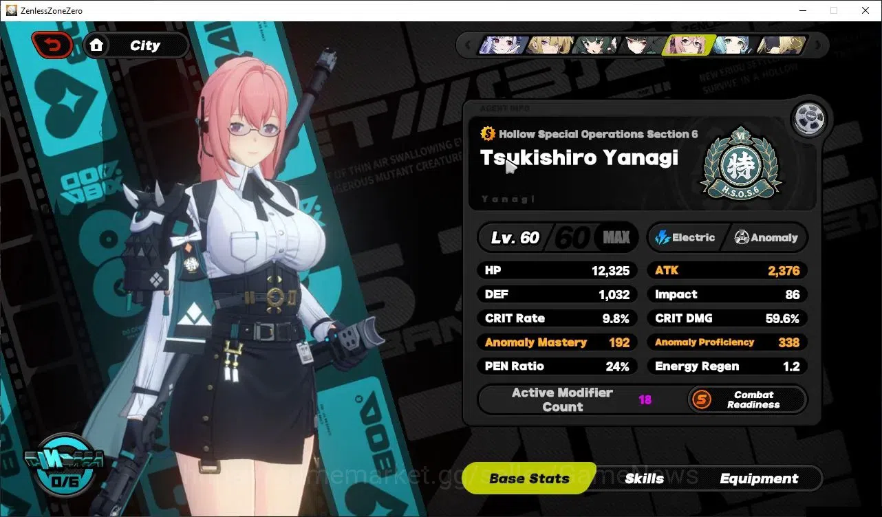 Zenless Zone Zero Accounts Starter ASIA|IK60|S3 E|14 LMT 4 18