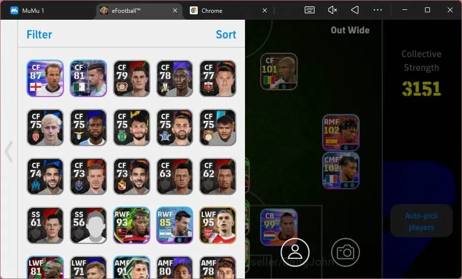 eFootball Accounts Mobile|PW 3151|Epic Neymar,Romario,Chiellini,Kahn, image 2