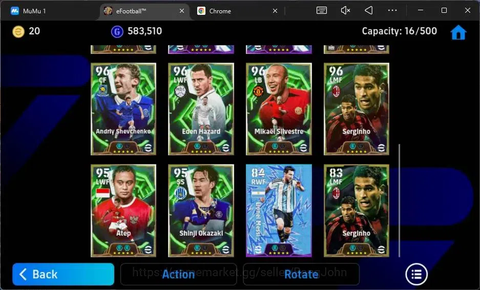eFootball Accounts Mobile|PW 3151|Epic Neymar,Romario,Chiellini,Kahn, image 4