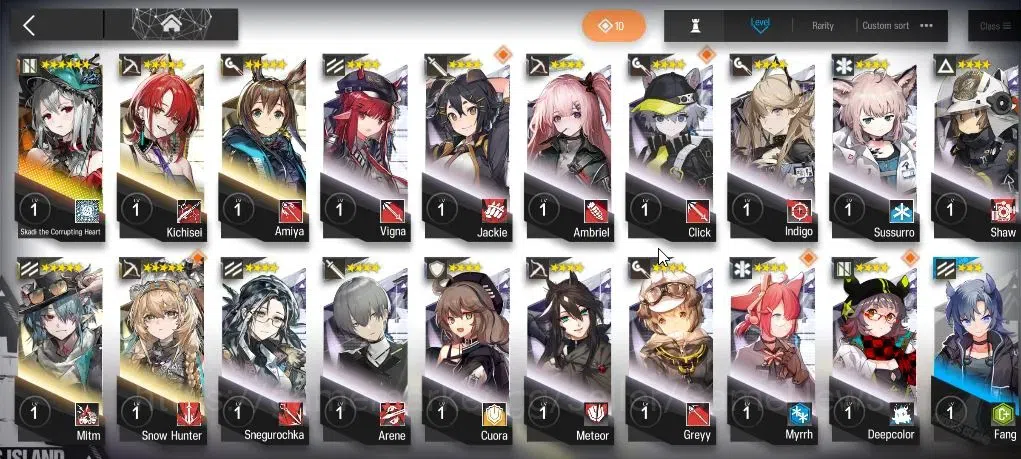 Arknights Accounts Lv 1 | Fresh Starter | 1 Limited | Skadi the Corru image 5