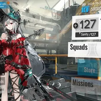 Arknights Accounts Starter Lv 1 | Fresh Starter | 1 Limited | Skadi the Corrupting Heart | 200 Orudum+Terminal 0-1 | Check