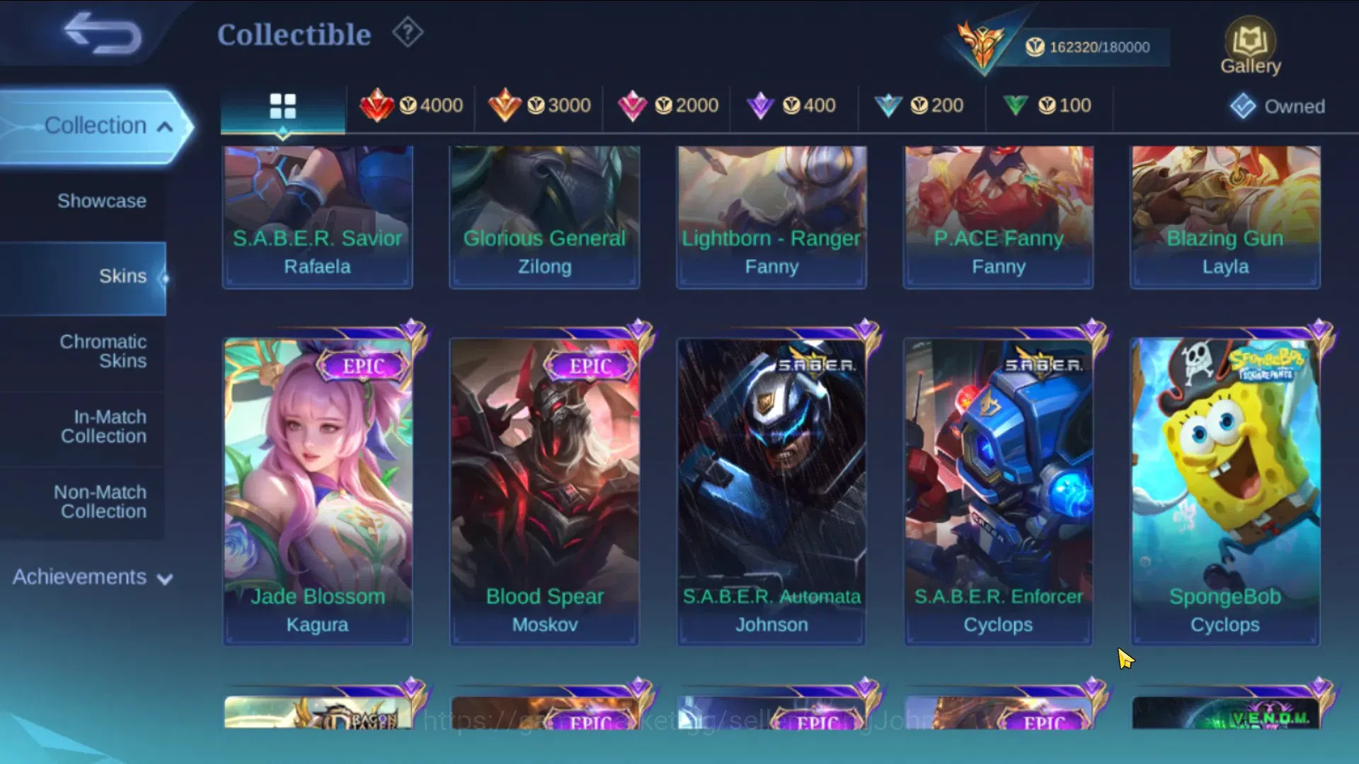Mobile Legends: Bang Bang Accounts Global|Hero 132|Skin 461|MEGA|Legend Franco|KOF GS image 11