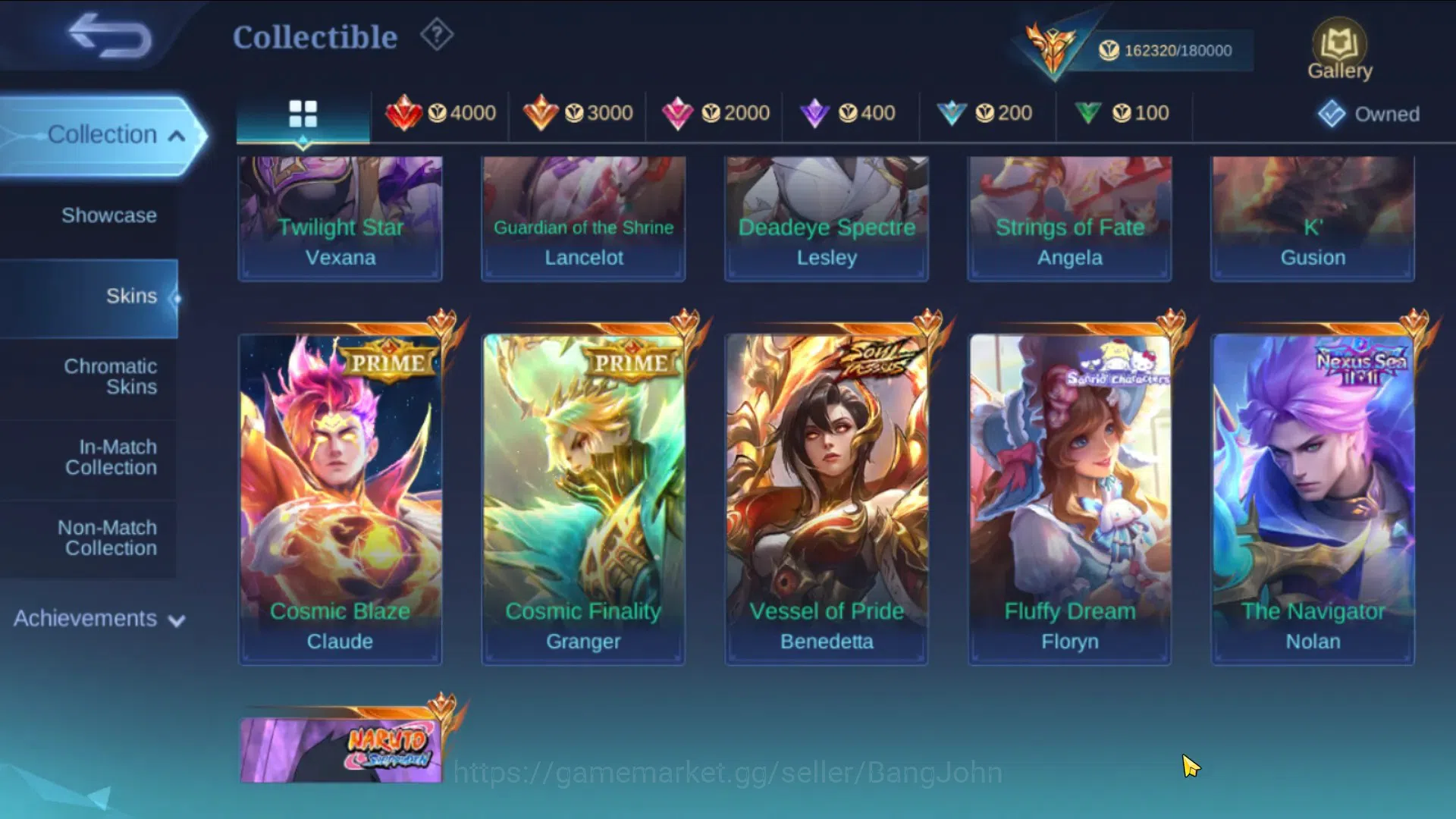 Mobile Legends: Bang Bang Accounts Global|Hero 132|Skin 461|MEGA|Legend Franco|KOF GS image 18