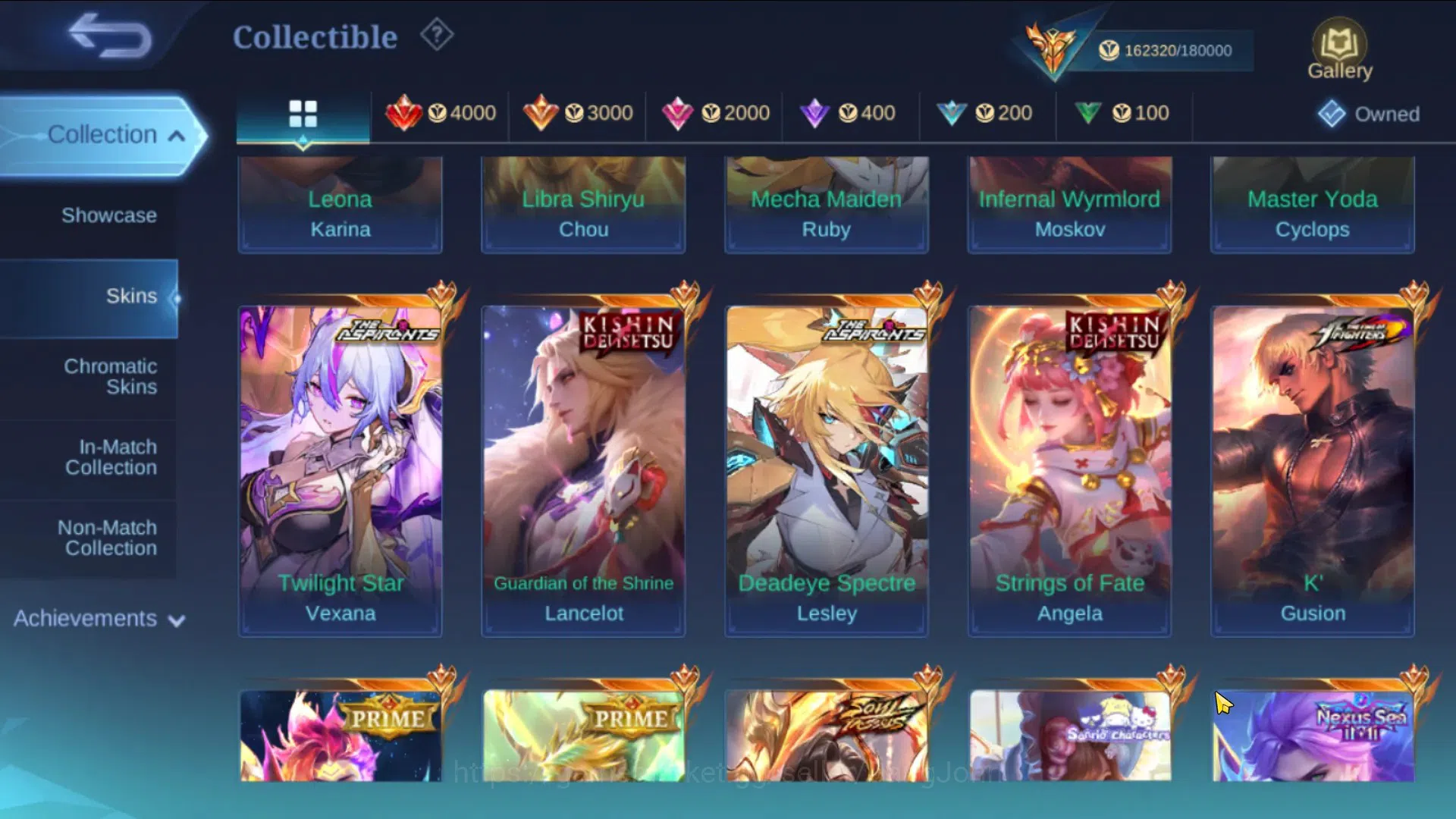 Mobile Legends: Bang Bang Accounts Global|Hero 132|Skin 461|MEGA|Legend Franco|KOF GS image 19
