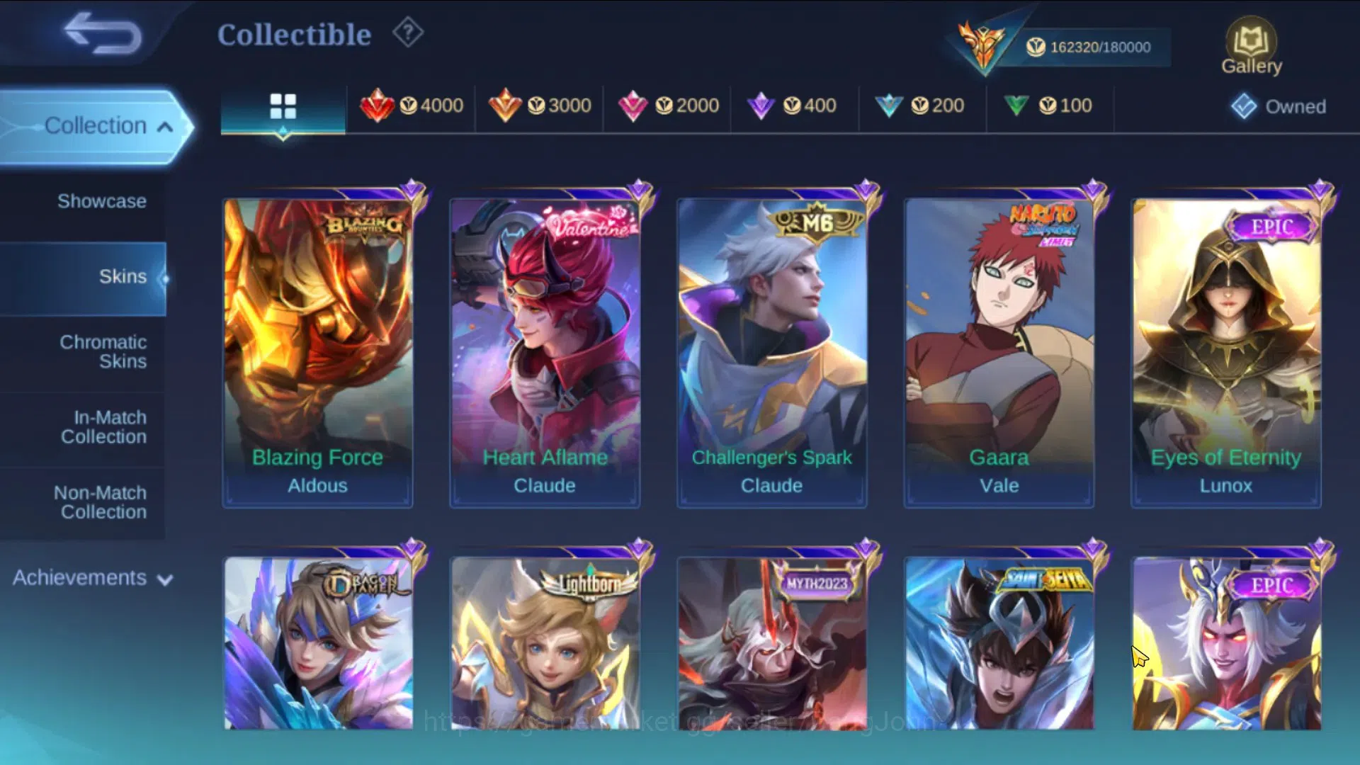 Mobile Legends: Bang Bang Accounts Global|Hero 132|Skin 461|MEGA|Legend Franco|KOF GS image 6