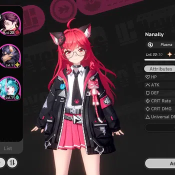 Neverness to Everness Accounts Global NA|HL 12|2 SSR [Nanally,Sakiri] +1 S-Class  image 1