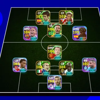 eFootball Accounts Legends & Iconic Players 6 MANAGER BOOSTER | COLECTIVE 3229+,NEYMAR BEST CARD x LAMINE YAMAL NEW x L