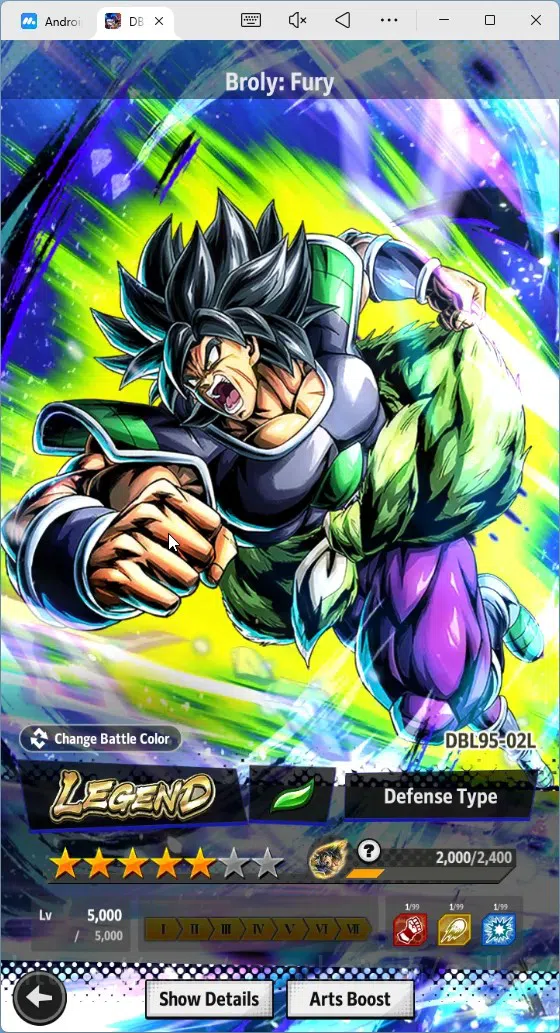 Dragon Ball Legends Accounts High-End Android |Lvl 156|14M Total Power|20K CC|3 LR|4 UL|LR Broly Fury,SSG 9