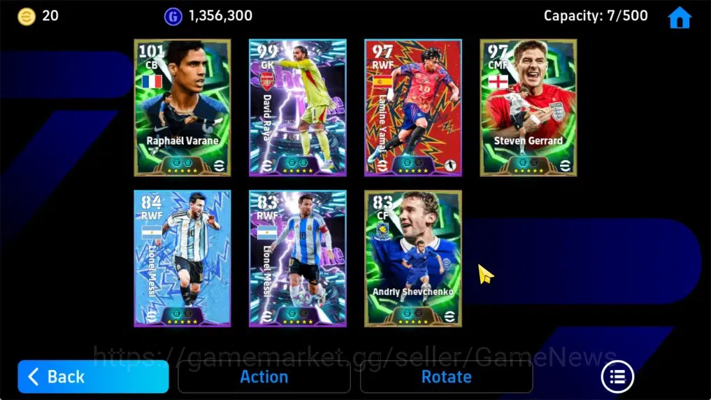 eFootball Accounts Android|Epic Raphael Varane,Showtime David Raya,Li image 7