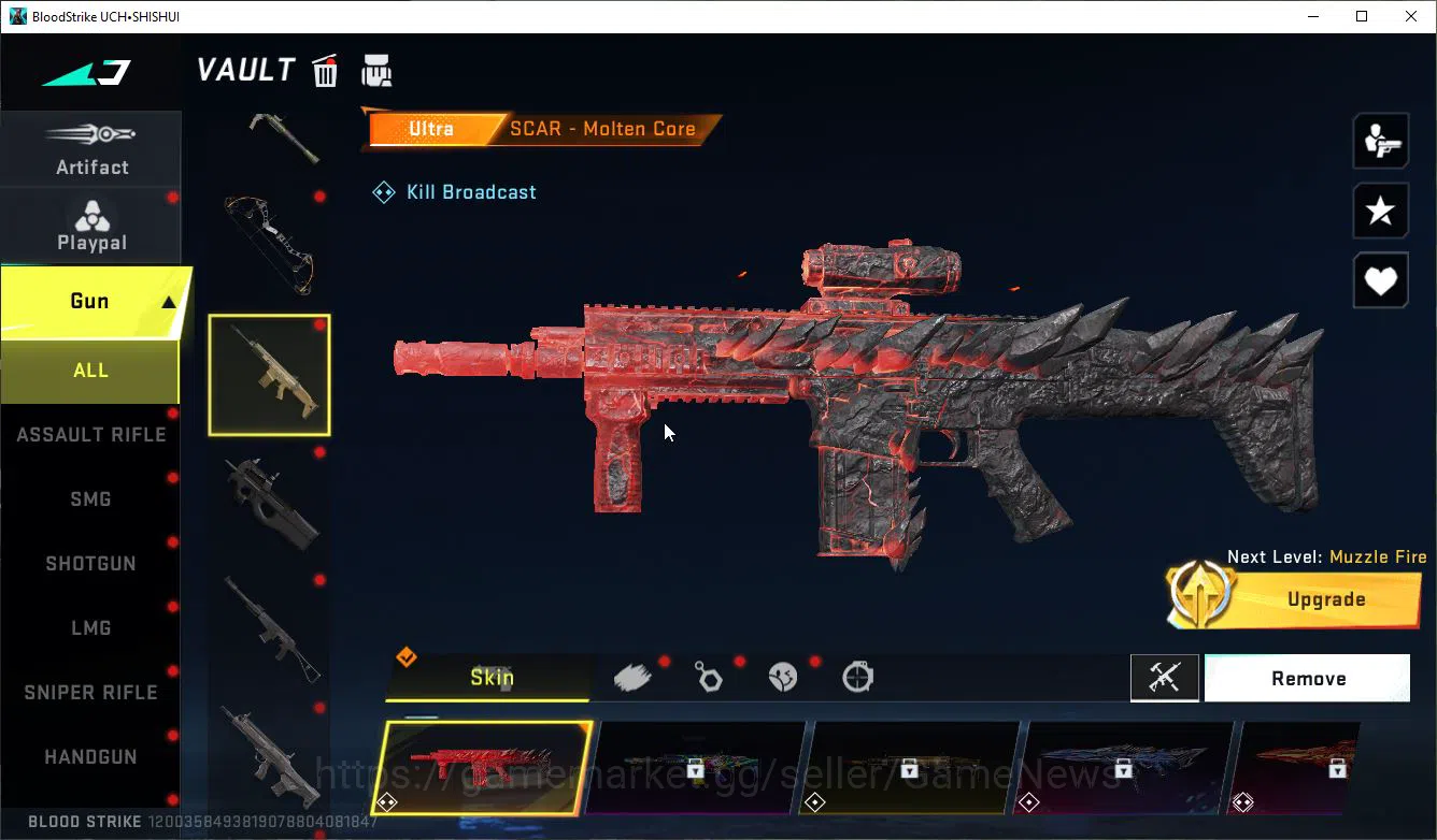 Blood Strike Accounts ASIA|1 ETERNAL M1887-NetherFlame+Collab SDS AK47-S image 11