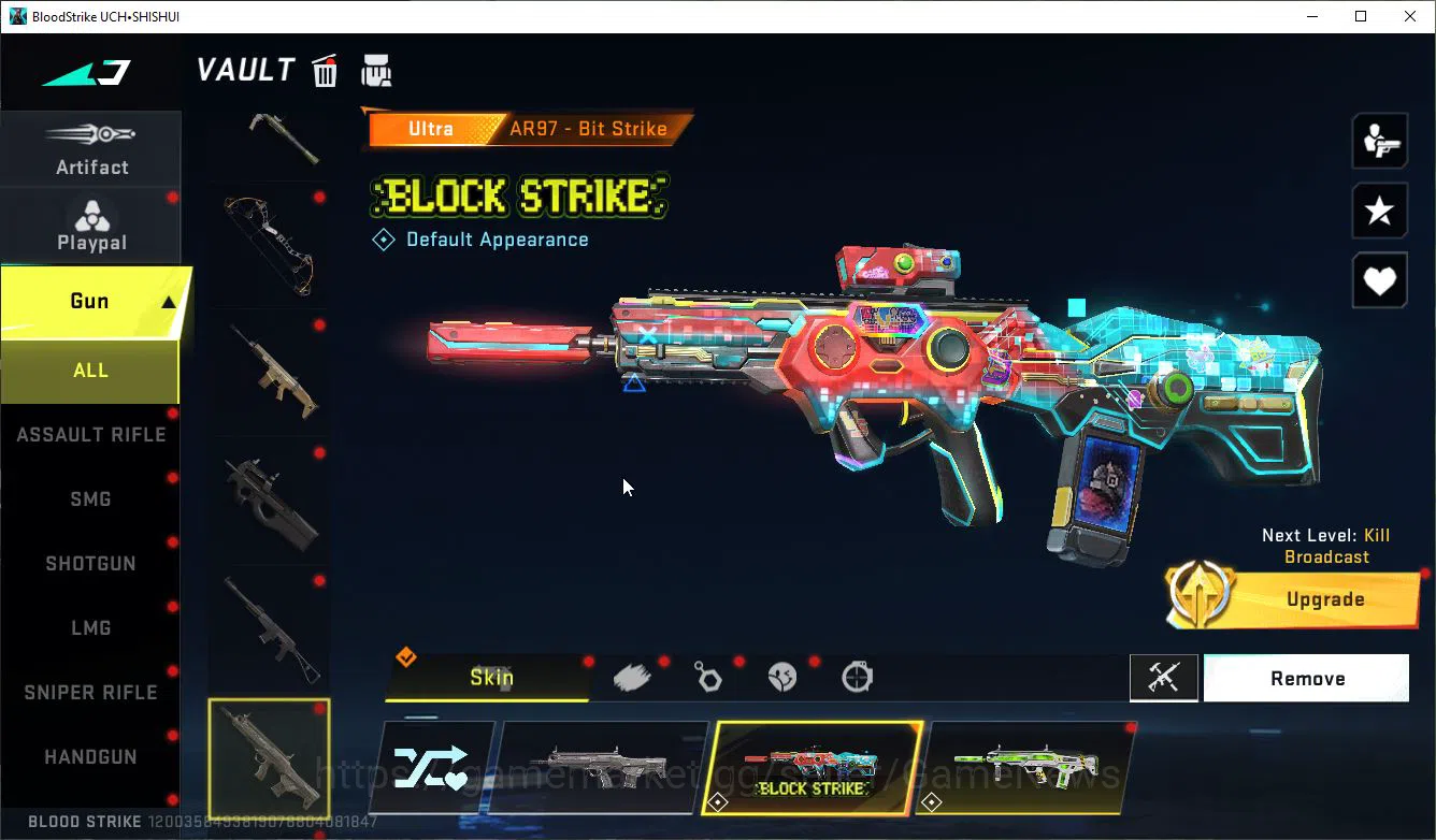Blood Strike Accounts ASIA|1 ETERNAL M1887-NetherFlame+Collab SDS AK47-S image 12