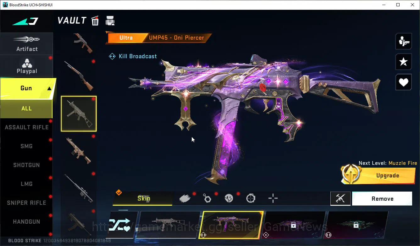 Blood Strike Accounts ASIA|1 ETERNAL M1887-NetherFlame+Collab SDS AK47-S image 15