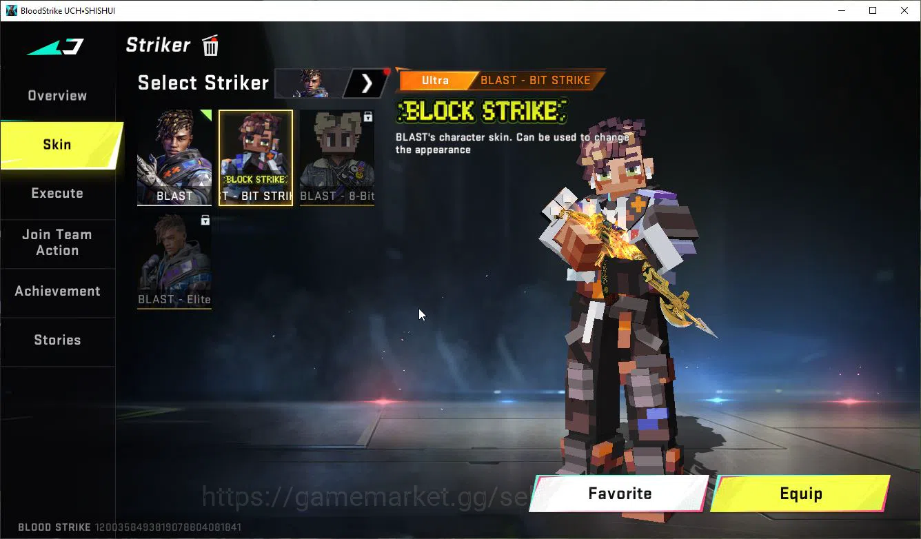 Blood Strike Accounts ASIA|1 ETERNAL M1887-NetherFlame+Collab SDS AK47-S image 4
