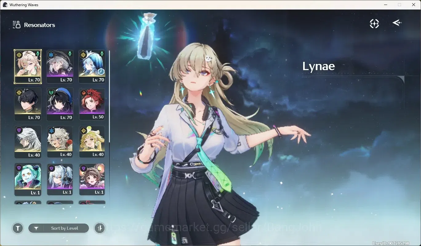 Wuthering Waves Accounts Starter SEA|UL 49|Rank 5|2 Char Limited [Lynae Rc3]+Sign,Rebecca|Cartethyia Signatiure Weapon | Mc 2