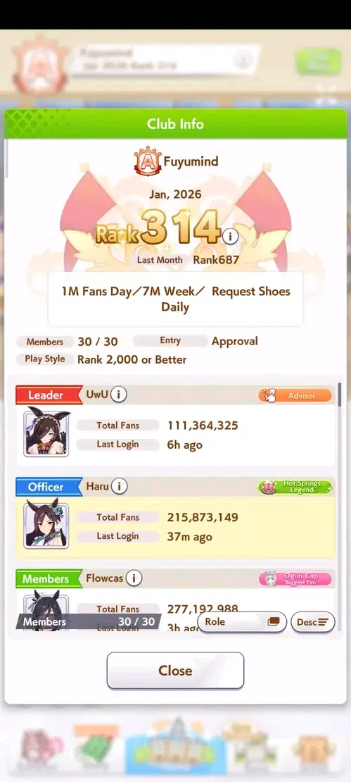 Umamusume: Pretty Derby Accounts GLOBAL RANK (S) | MLB KITASAN + MLB RIKO + LB3 RIC image 11