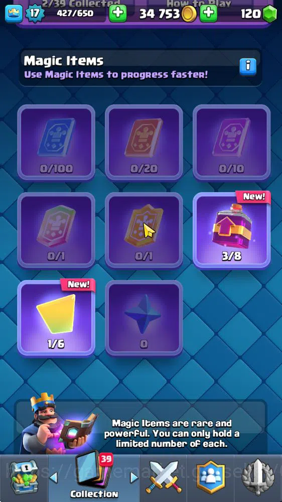 Clash Royale Accounts Midgame Lv 17|Trophy 3010|KTL 7|Limited Skin|Card 49| 2 EVO 9 Epic 20 Rare 20 Common|Take Email(CR1490) 6