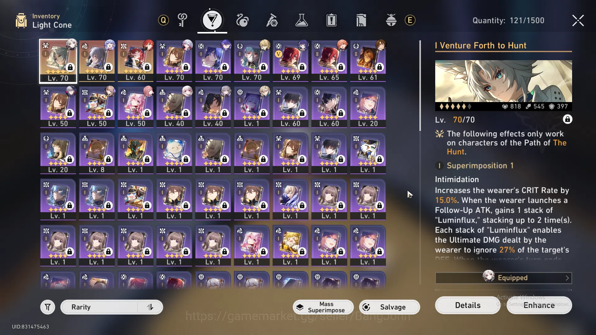 Honkai Star Rail Accounts ASIA | TL 62 | 10 Limit | Robin | Feixiao + Sign | image 4