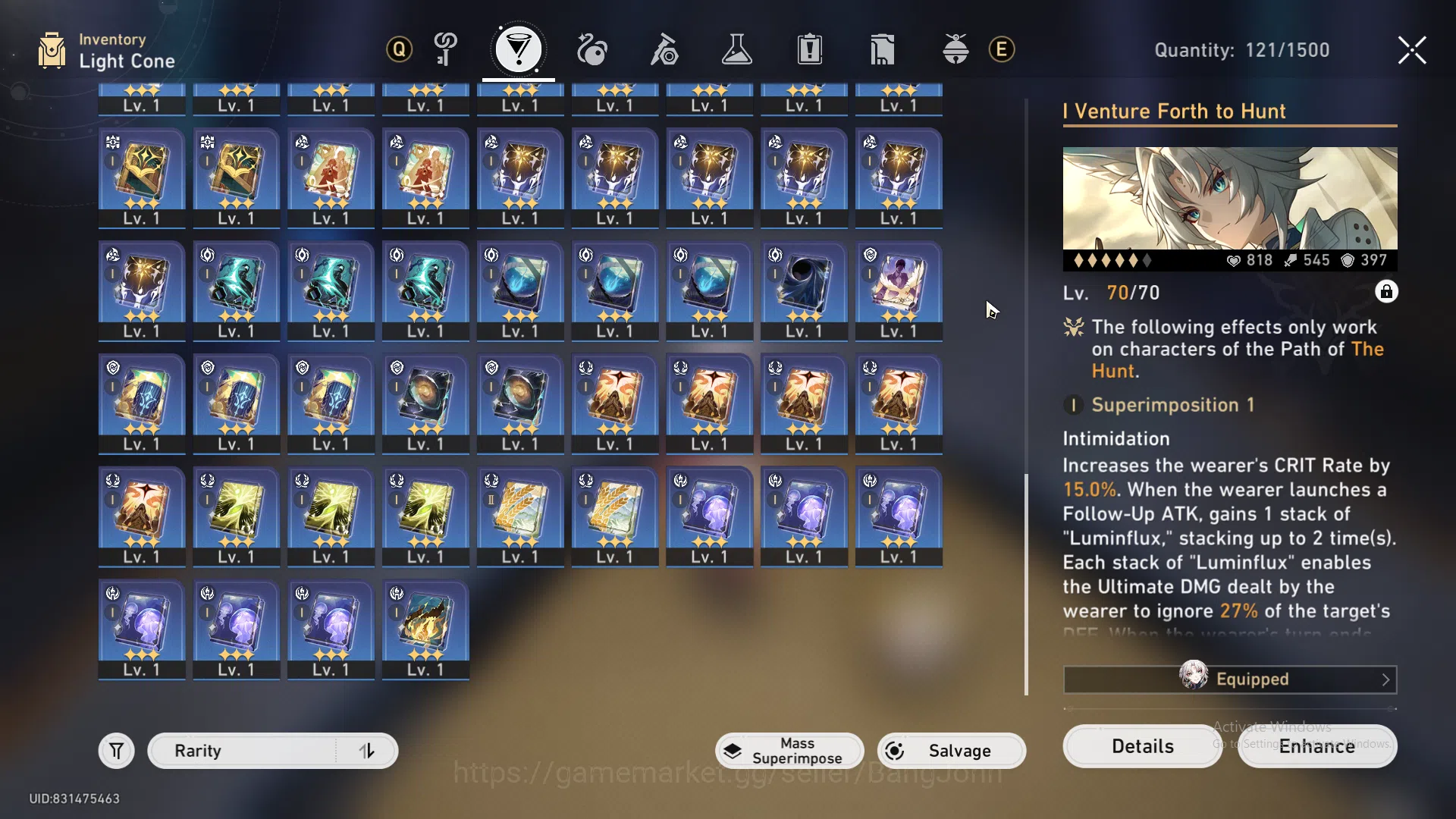 Honkai Star Rail Accounts ASIA | TL 62 | 10 Limit | Robin | Feixiao + Sign | image 6