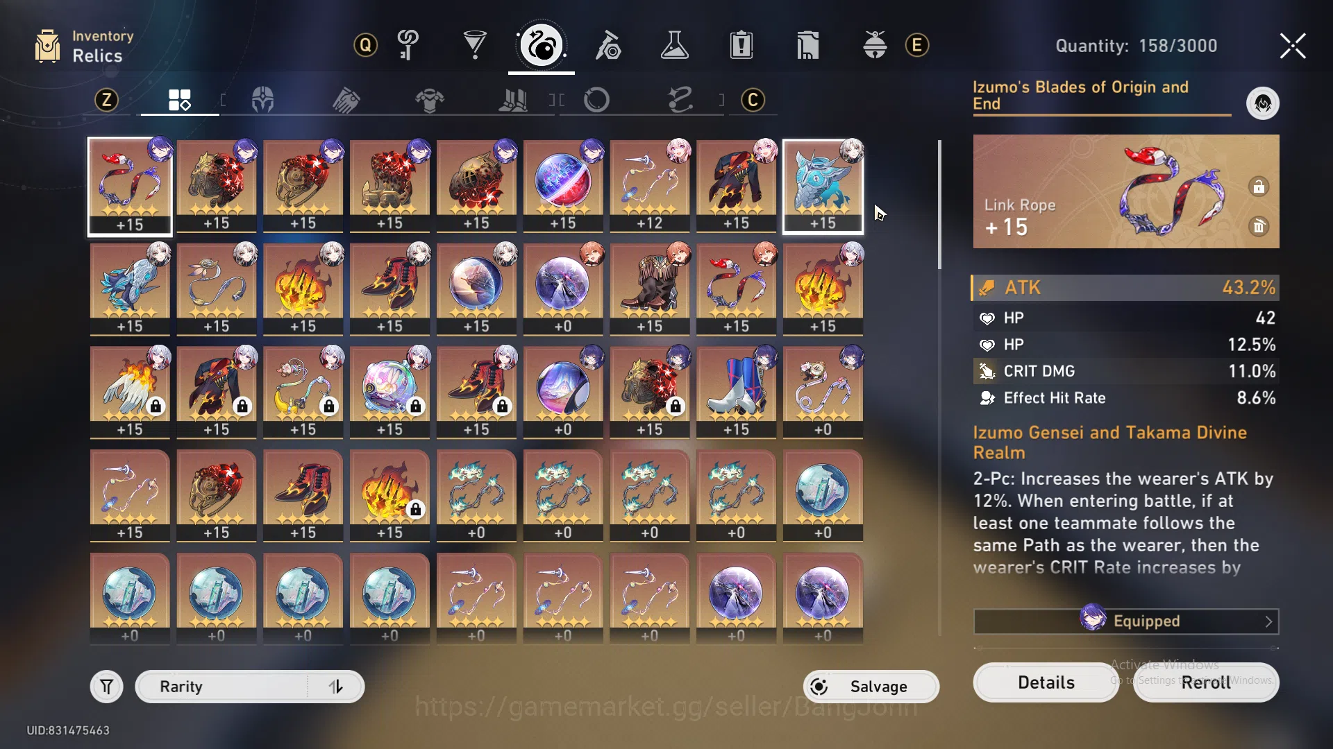 Honkai Star Rail Accounts ASIA | TL 62 | 10 Limit | Robin | Feixiao + Sign | image 8