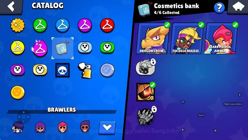 Brawl Stars Accounts Android | 1885 Thropy|22 Brawler-1 Max(Edgar)|1 Le image 13