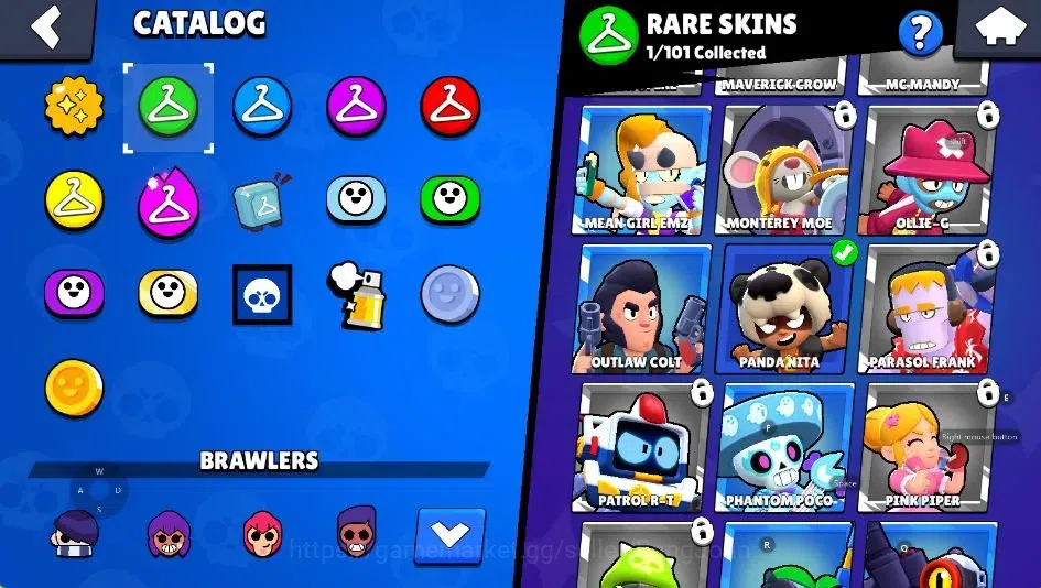 Brawl Stars Accounts Android | 1885 Thropy|22 Brawler-1 Max(Edgar)|1 Le image 9