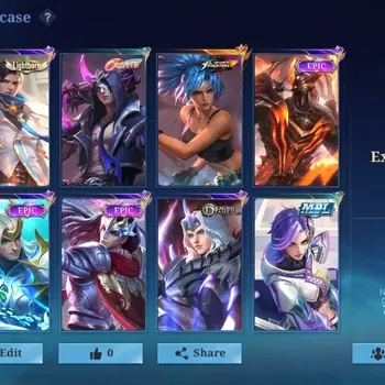 Mobile Legends: Bang Bang Accounts Others Global|183 Skin|Expert|KOF: Karina|LB: Granger|DT: Lancelot|Epic: Nana