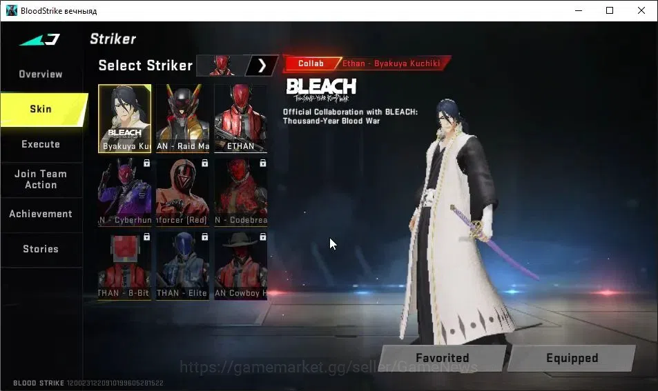 Blood Strike Accounts ASIA|ETERNAL DEagle-Scorpius|Collab TokRev[MCX-The image 3
