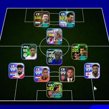 eFootball Accounts Legends & Iconic Players Android|3 Epic Ferenc Puskas,David Seaman,Serginho|3 Show Time Lionel