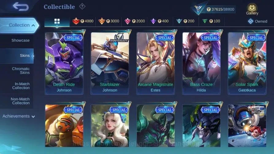 Mobile Legends: Bang Bang Accounts Global|Skin 196|Expert|Lightbron Alucard|Collab Cy image 10