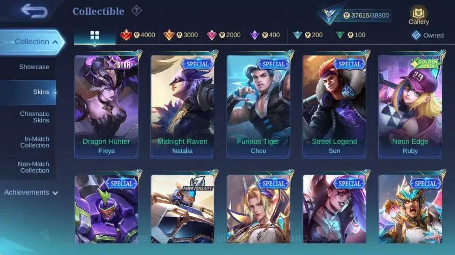 Mobile Legends: Bang Bang Accounts Global|Skin 196|Expert|Lightbron Alucard|Collab Cy image 11