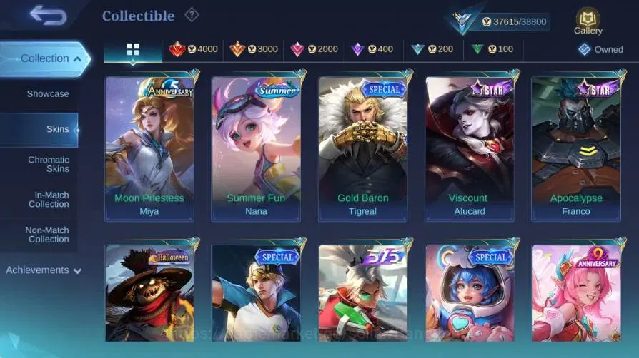 Mobile Legends: Bang Bang Accounts Global|Skin 196|Expert|Lightbron Alucard|Collab Cy image 13