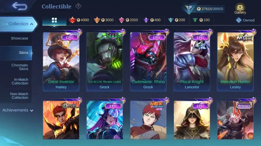 Mobile Legends: Bang Bang Accounts Global|Skin 196|Expert|Lightbron Alucard|Collab Cy image 16