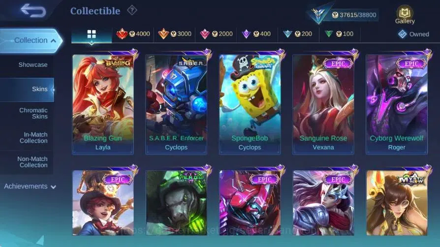Mobile Legends: Bang Bang Accounts Global|Skin 196|Expert|Lightbron Alucard|Collab Cy image 17