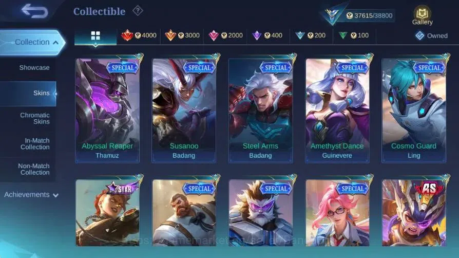 Mobile Legends: Bang Bang Accounts Global|Skin 196|Expert|Lightbron Alucard|Collab Cy image 7