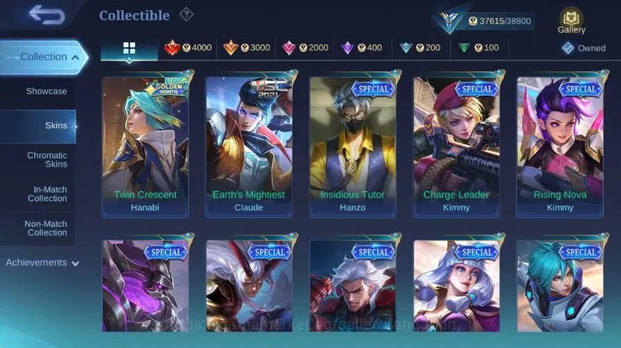 Mobile Legends: Bang Bang Accounts Global|Skin 196|Expert|Lightbron Alucard|Collab Cy image 8