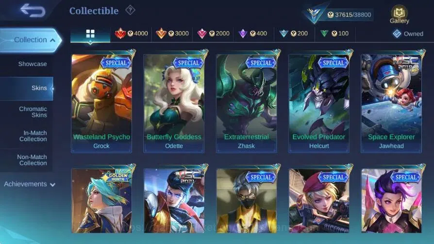 Mobile Legends: Bang Bang Accounts Global|Skin 196|Expert|Lightbron Alucard|Collab Cy image 9